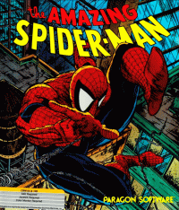 The Amazing Spiderman Commodore 64 US box art